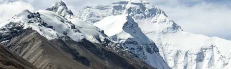 mount Everest view from tibet