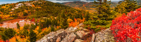 7 Autumn Hiking Destinations in the US including Acadia National Park